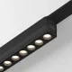 Magnetic track AIR LED luminaire GRILL 12W, 872lm, 3000K, black