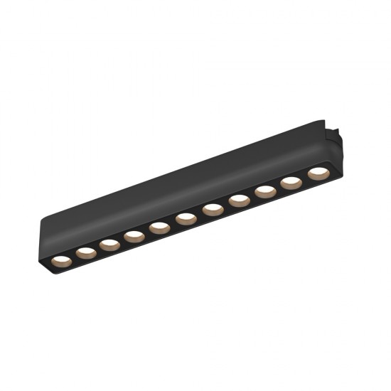 Magnetic track AIR LED luminaire GRILL 12W, 872lm, 3000K, black Magnetic track AIR LED luminaire GRILL 12W, 872lm, 3000K, black