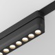 Magnetic track AIR LED rotatable luminaire GRILL 12W, 872lm, 3000K, black Magnetic track AIR LED rotatable luminaire GRILL 12W, 872lm, 3000K, black