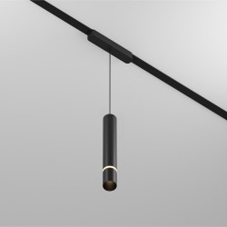 Magnetic track AIR LED pendant luminaire HANG 5W, 277lm, 3000K, black