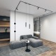 LED-Pendelleuchte für Magnetschiene AIR HANG 5W, 277lm, 3000K, schwarz LED-Pendelleuchte für Magnetschiene AIR HANG 5W, 277lm, 3000K, schwarz