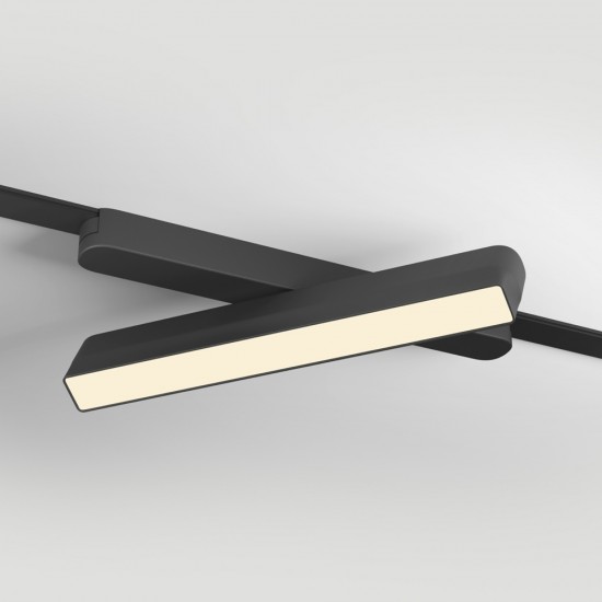 Magnetic track AIR LED rotatable luminaire LINEAR 9W, 416lm, 3000K, black Magnetic track AIR LED rotatable luminaire LINEAR 9W, 416lm, 3000K, black