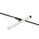 Magnetic track AIR LED rotatable luminaire AIR RAY 12W, 660lm, 3000K, black