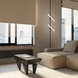 LED gaismeklis rotējošs magnētiskai sliedei AIR RAY 12W, 660lm, 3000K, balts