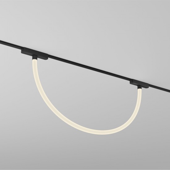 Magnetic track AIR LED flexible silicone tube luminaire AIR RAY 12W, 620lm, 3000K, black Magnetic track AIR LED flexible silicone tube luminaire AIR RAY 12W, 620lm, 3000K, black