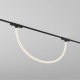 Magnetic track AIR LED flexible silicone tube luminaire AIR RAY 12W, 620lm, 3000K, black Magnetic track AIR LED flexible silicone tube luminaire AIR RAY 12W, 620lm, 3000K, black
