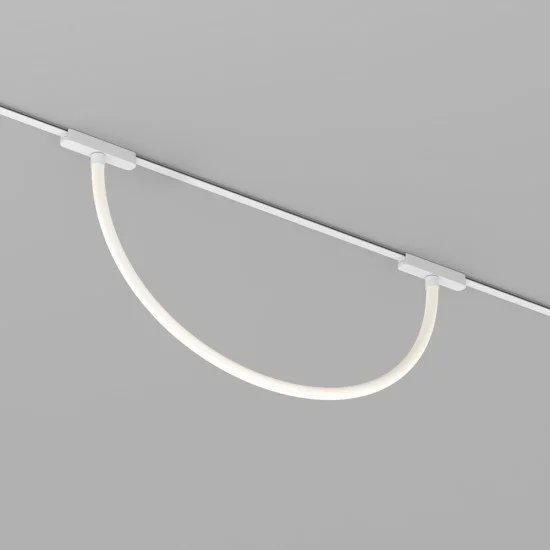 LED gaismeklis silikona caurules formā magnētiskai sliedei AIR RAY 12W, 620lm, 3000K, balts LED gaismeklis silikona caurules formā magnētiskai sliedei AIR RAY 12W, 620lm, 3000K, balts
