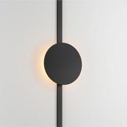 Magnetic track AIR LED luminaire REFLEX 5W, 270lm, 3000K, black