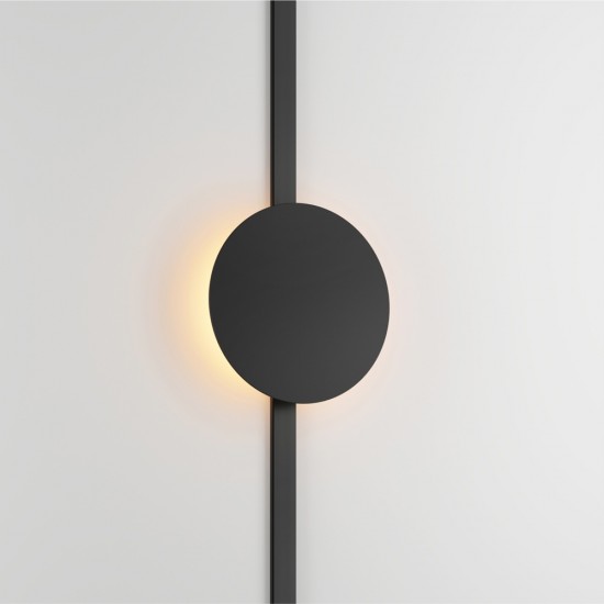 Magnetic track AIR LED luminaire REFLEX 5W, 270lm, 3000K, black