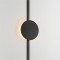 Magnetic track AIR LED luminaire REFLEX 5W, 270lm, 3000K, black