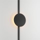 Magnetic track AIR LED luminaire REFLEX 5W, 270lm, 3000K, black