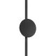 LED gaismeklis magnētiskai sliedei AIR REFLEX 5W, 270lm, 3000K, melns