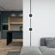 LED gaismeklis magnētiskai sliedei AIR REFLEX 5W, 270lm, 3000K, melns