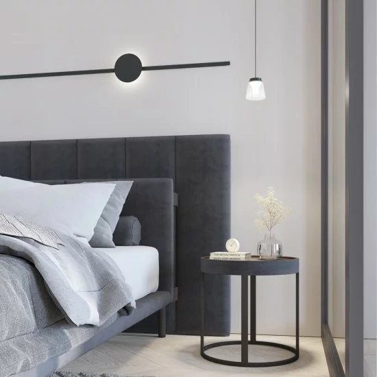 LED gaismeklis magnētiskai sliedei AIR REFLEX 5W, 270lm, 3000K, melns