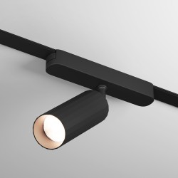 Magnetic track AIR LED rotatable luminaire SPOT 7W, 350lm, 3000K, black