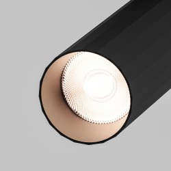 Magnetic track AIR LED rotatable luminaire SPOT 7W, 350lm, 3000K, black