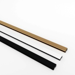 Magnetic surface track AIR, black 1m