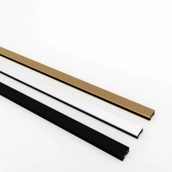 Magnetschiene aufgebaut AIR, golden 2m Magnetschiene aufgebaut AIR, golden 2m