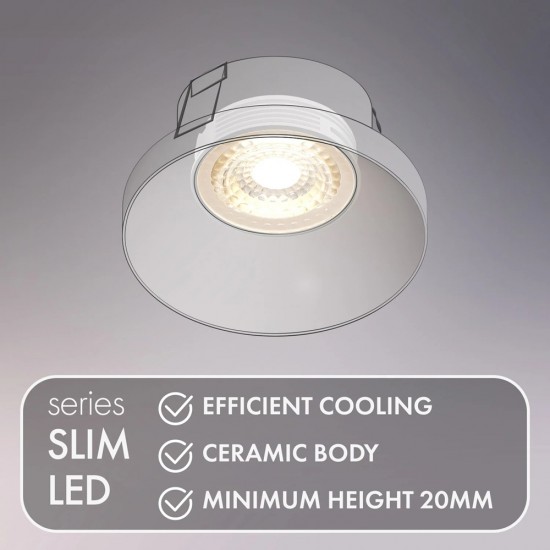 LED-Modul GU10, Einbau 7W, 630lm, 3000K, DK/EU-3000-7W
