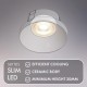 LED-Modul GU10, Einbau 7W, 630lm, 3000K, DK/EU-3000-7W