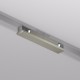 Straight electrical connector for the SHINE track, dark nickel