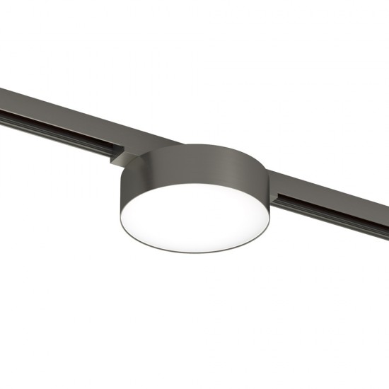 Magnetic track SHINE LED luminaire FLOW 8W, 550lm, 3000K, CRI90 dark nickel Magnetic track SHINE LED luminaire FLOW 8W, 550lm, 3000K, CRI90 dark nickel
