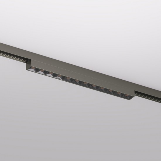 LED-Leuchte für Magnetschiene SHINE GRILL 10W, 790lm, 3000K,CRI90 Dunkelnickel LED-Leuchte für Magnetschiene SHINE GRILL 10W, 790lm, 3000K,CRI90 Dunkelnickel