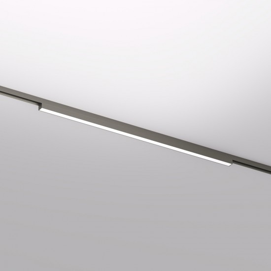 LED светильник для магнитного трека SHINE LINEAR 24W, 1600lm, 3000K, CRI90 темный никель LED светильник для магнитного трека SHINE LINEAR 24W, 1600lm, 3000K, CRI90 темный никель