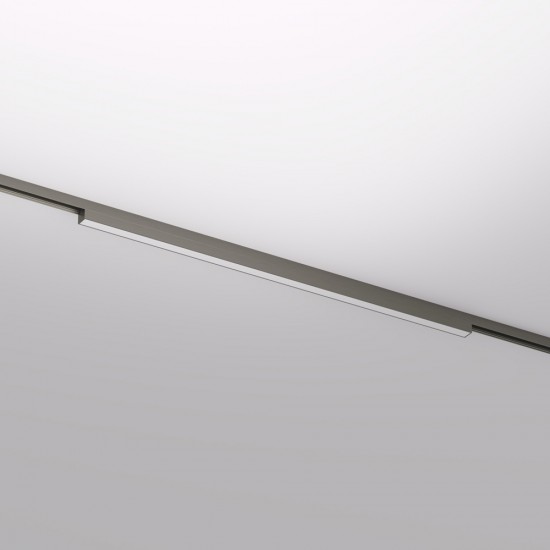 LED светильник для магнитного трека SHINE LINEAR 24W, 1600lm, 3000K, CRI90 темный никель LED светильник для магнитного трека SHINE LINEAR 24W, 1600lm, 3000K, CRI90 темный никель