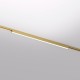 Magnetic track SHINE LED luminaire LINEAR 24W, 1600lm, 3000K, CRI90 satin brass Magnetic track SHINE LED luminaire LINEAR 24W, 1600lm, 3000K, CRI90 satin brass