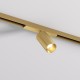 Magnetic track SHINE LED rotatable luminaire SPOT 6W, 420lm, 3000K, CRI90 satin brass