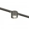 Magnetic track SHINE LED luminaire SPOT 8W, 630lm, 3000K, CRI90 dark nickel
