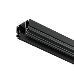 SMART Schiene zur Montage in Spanndecken, schwarz, 2 m