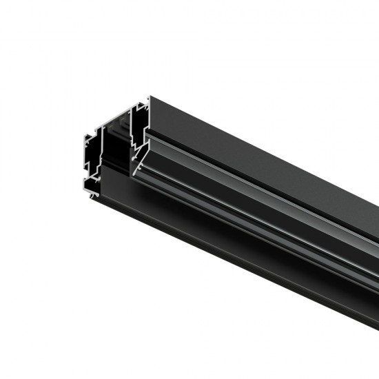 SMART Schiene zur Montage in Spanndecken, schwarz, 3m