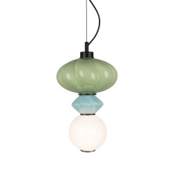 Italux pendant lamp LED, 8W, 3000K, 903lm, multicolor, Tordi PND-94721-1A-MLTI