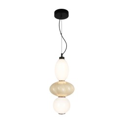 Italux pendant lamp LED, 18W, 3000K, 2216lm, multicolor, Tordi PND-94721-2B-YLL