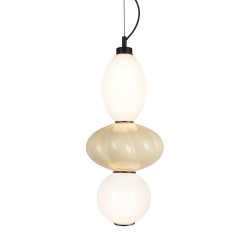 Italux pendant lamp LED, 18W, 3000K, 2216lm, multicolor, Tordi PND-94721-2B-YLL