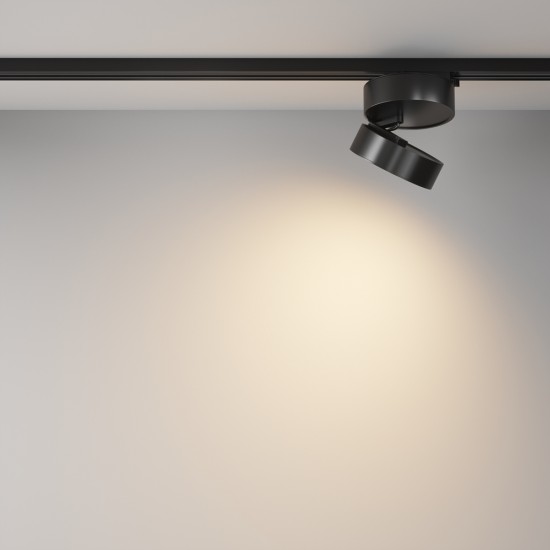 Maytoni light for 1-phase traks, LED 18W, 3000K, TR007-1-18W3K-B Maytoni light for 1-phase traks, LED 18W, 3000K, TR007-1-18W3K-B