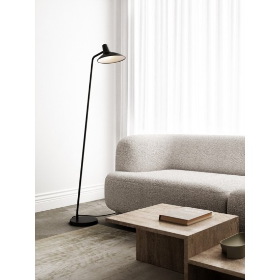 Nordlux floor lamp Darci, black,1xE14x25W, 2120584003