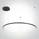 ONE LIGHT piekaramais gaismeklis, apaļš 48W, LED, dimmējams, melns 63150BW ONE LIGHT piekaramais gaismeklis, apaļš 48W, LED, dimmējams, melns 63150BW