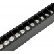 BEMKO linear LED luminaire LORIEN 30W, 4000K, black, 3300lm, UGR19 52° with suspensions 1m