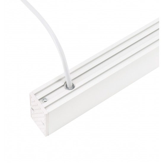 BEMKO linear LED luminaire LORIEN 30W, 4000K, white, 3600lm, UGR19 52° with suspensions 1m