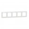  Frame 5-gang white, SEDNA Design