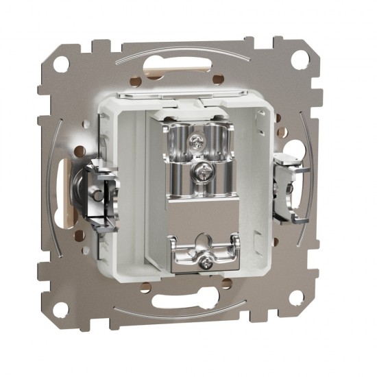 End-of-line TV socket 4 dB (mech.), beige Sedna Design