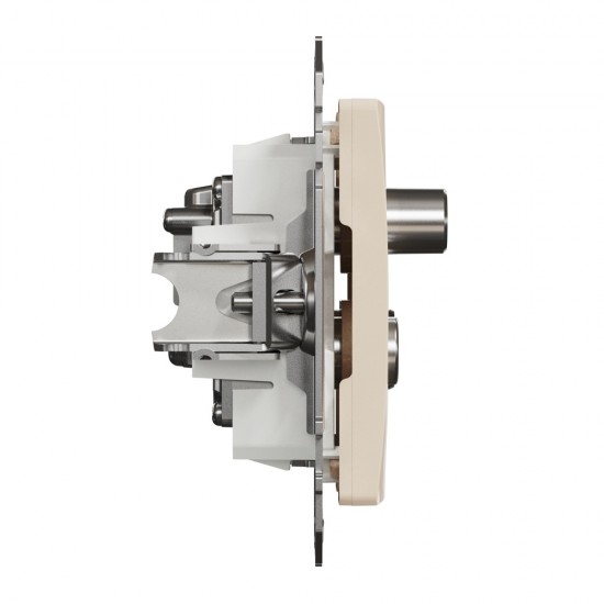 End-of-line TV/R/SAT socket 4 dB (mech.), beige Sedna Design