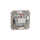 Taster unterputz (Einsatz), Beige Sedna Design