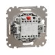 2-way switch flush-mounted (mech.) 16A beige Sedna Design