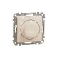 Rotary LED dimmer flush-mounted (mech.) RC / RL 5-200W beige Sedna Design