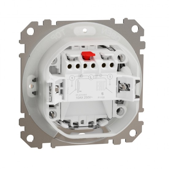 2-gang switch (1+1) flush-mounted (mech.) IP44 beige Sedna Design