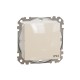 2-way switch flush-mounted (mech.) IP44 beige Sedna Design